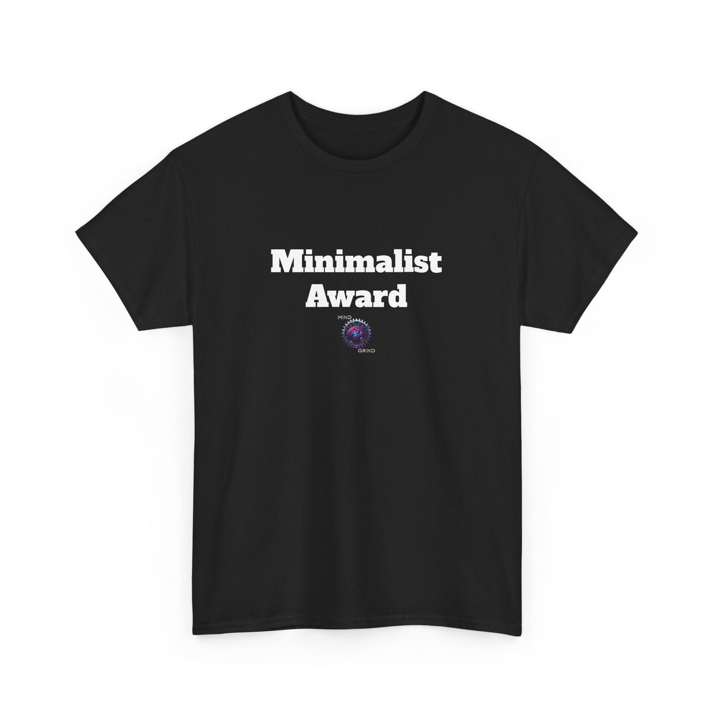 Minimalist Award - Unisex Heavy Cotton Tee - Small Logo