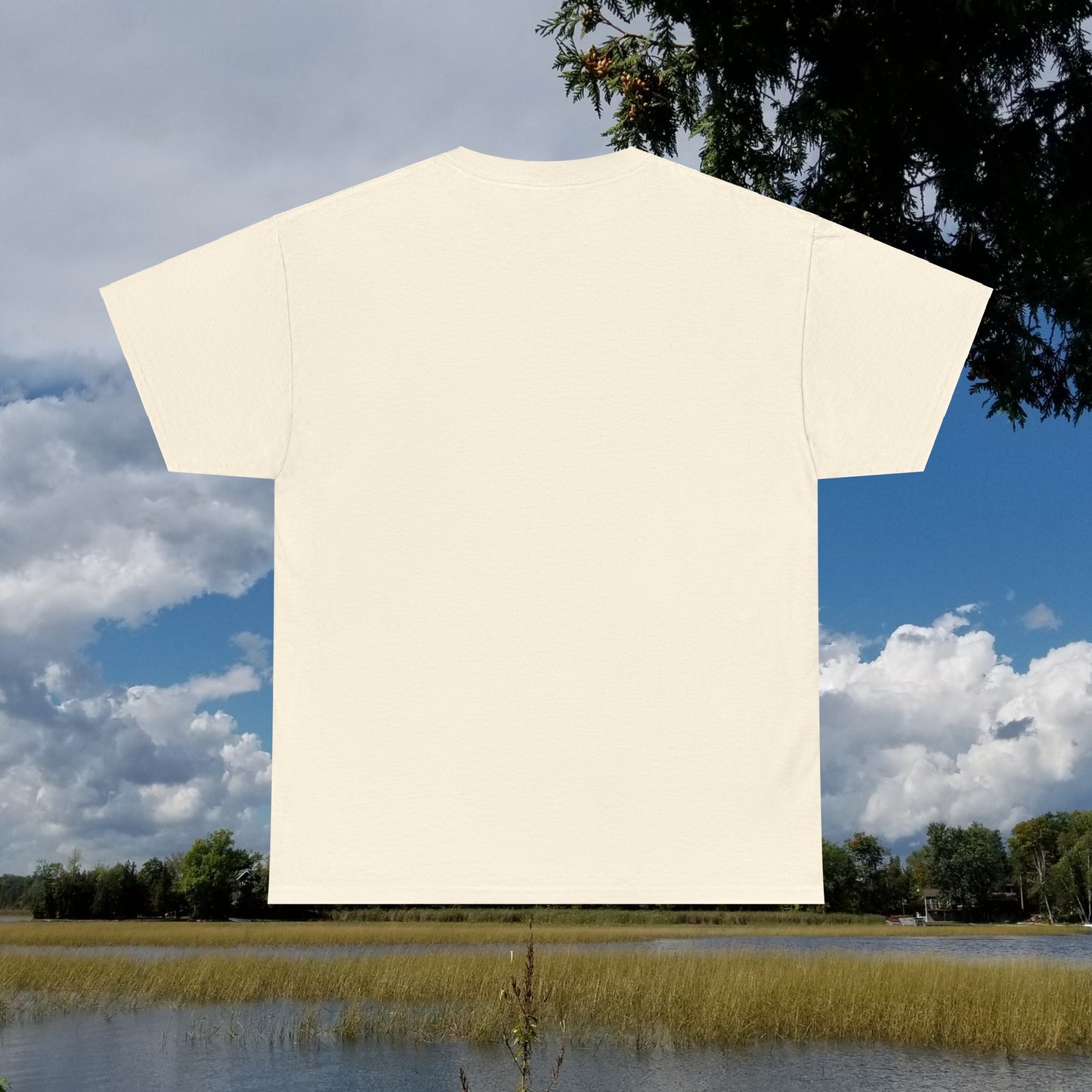 I'm not efforting today - Unisex Heavy Cotton Tee - Small Logo