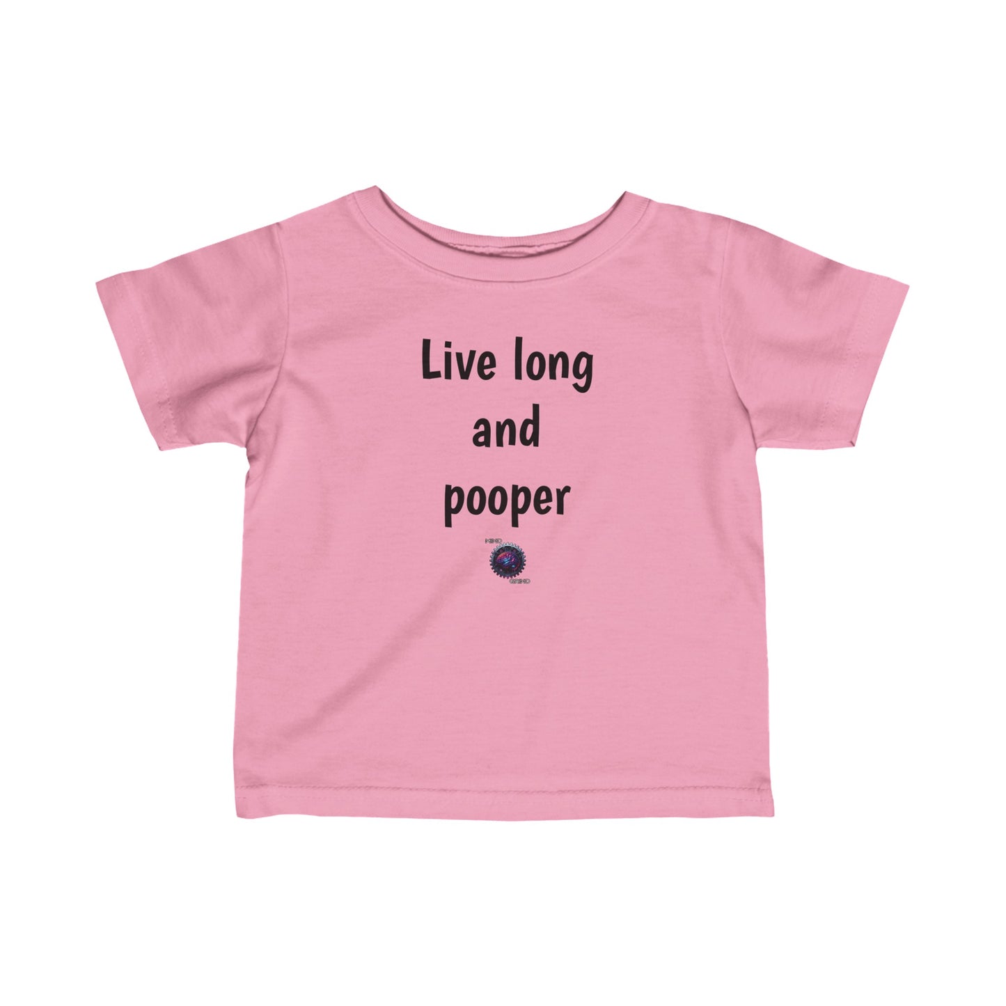 Little Ones - Live long and pooper - Infant Fine Jersey Tee
