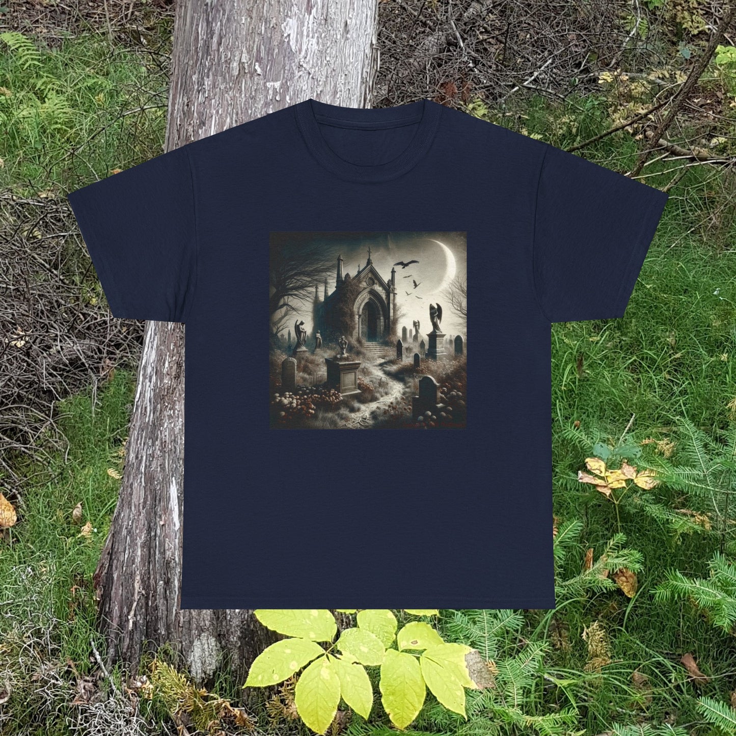 Horror Mausoleum - Unisex Heavy Cotton Tee