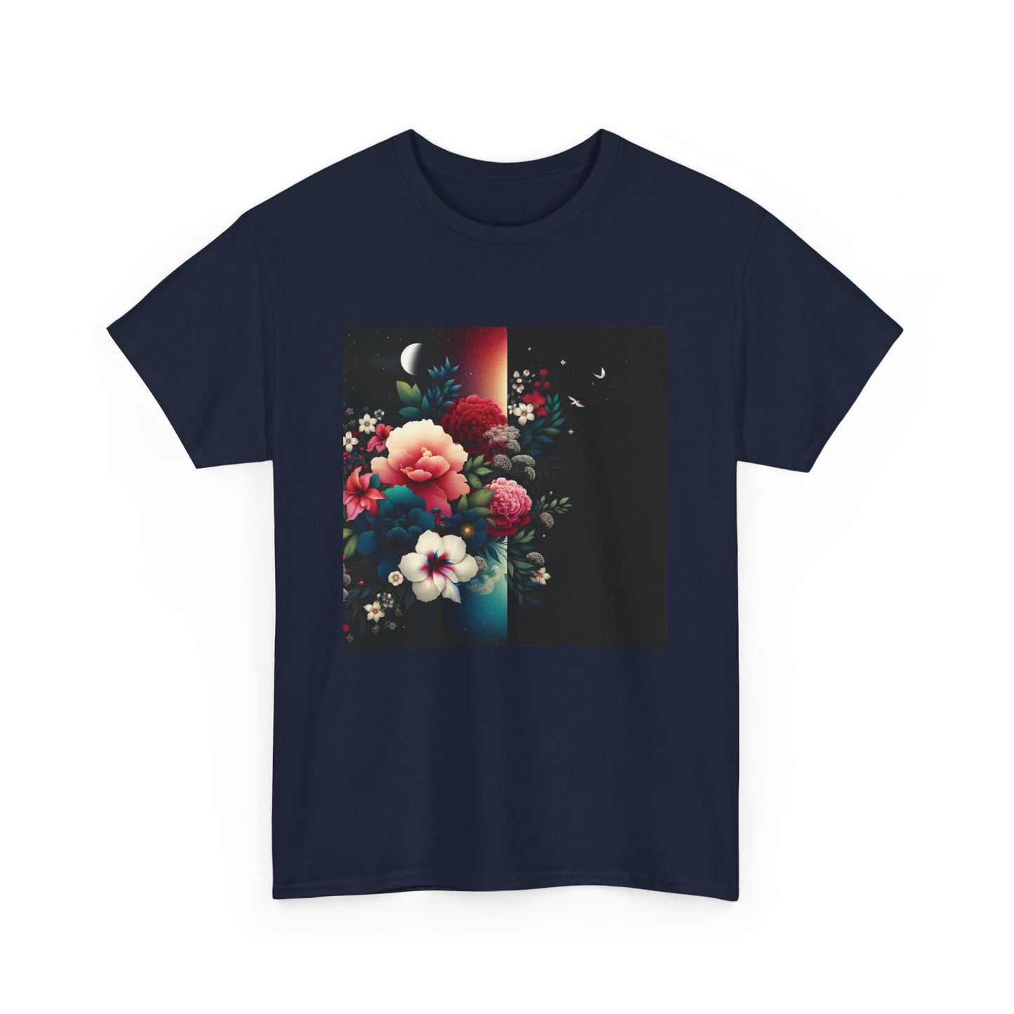 Women Flower Power Flowers - Unisex Heavy Cotton Tee