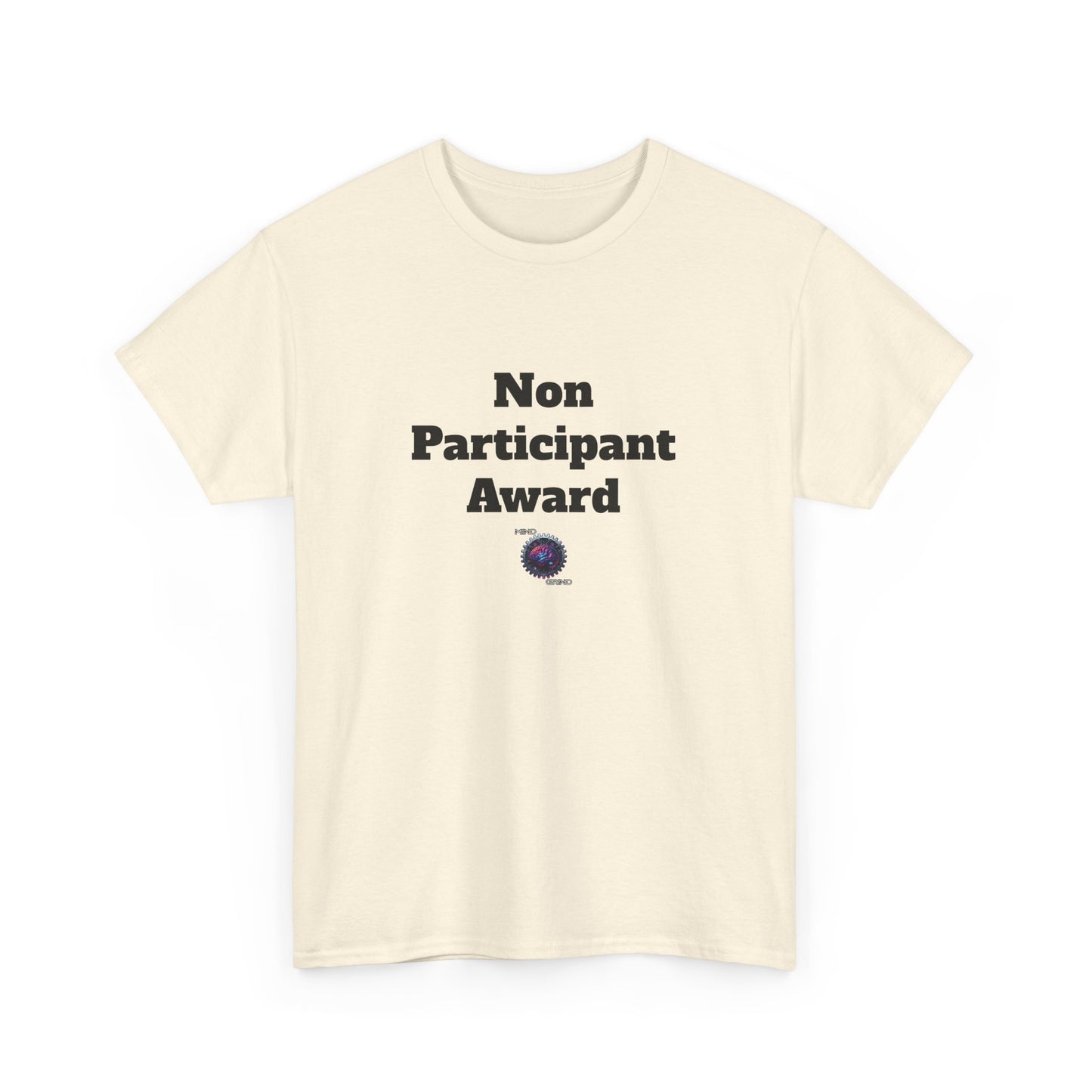 Non Participant Award - Unisex Heavy Cotton Tee - Small Logo