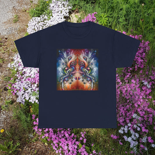 Fantasy Space Mirror - Unisex Heavy Cotton Tee