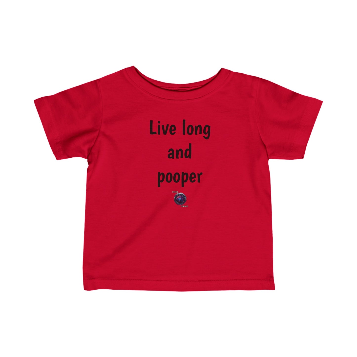 Little Ones - Live long and pooper - Infant Fine Jersey Tee