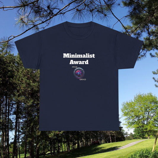 Minimalist Award - Unisex Heavy Cotton Tee - Large Logo