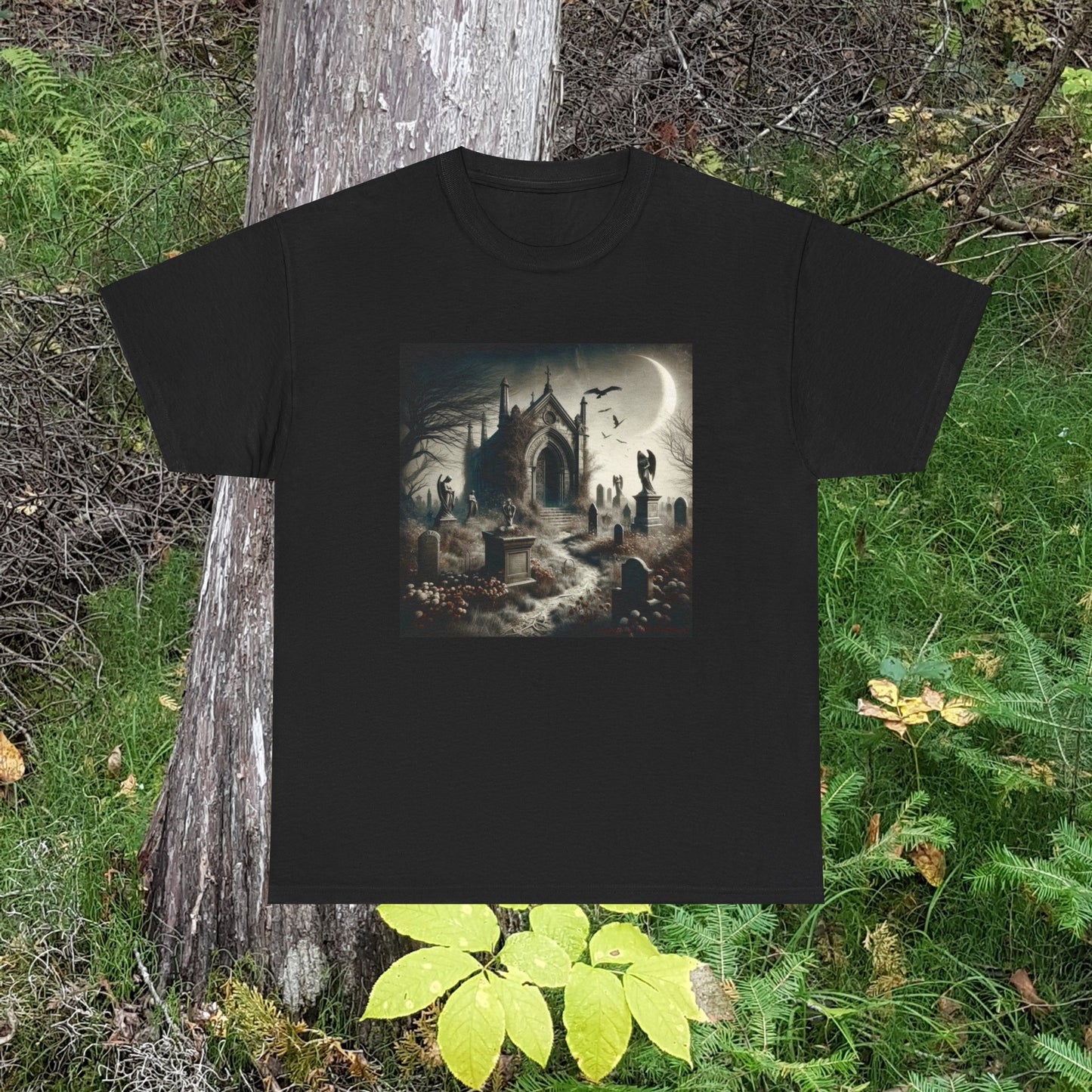 Horror Mausoleum - Unisex Heavy Cotton Tee