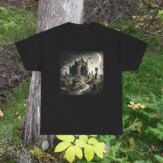 Horror Mausoleum - Unisex Heavy Cotton Tee