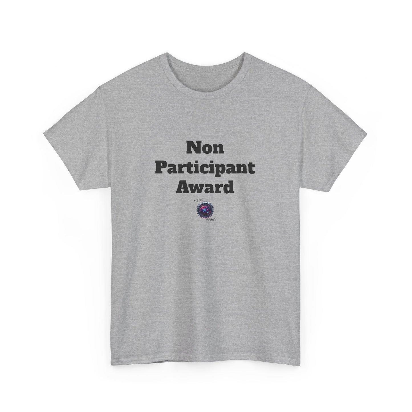 Non Participant Award - Unisex Heavy Cotton Tee - Small Logo