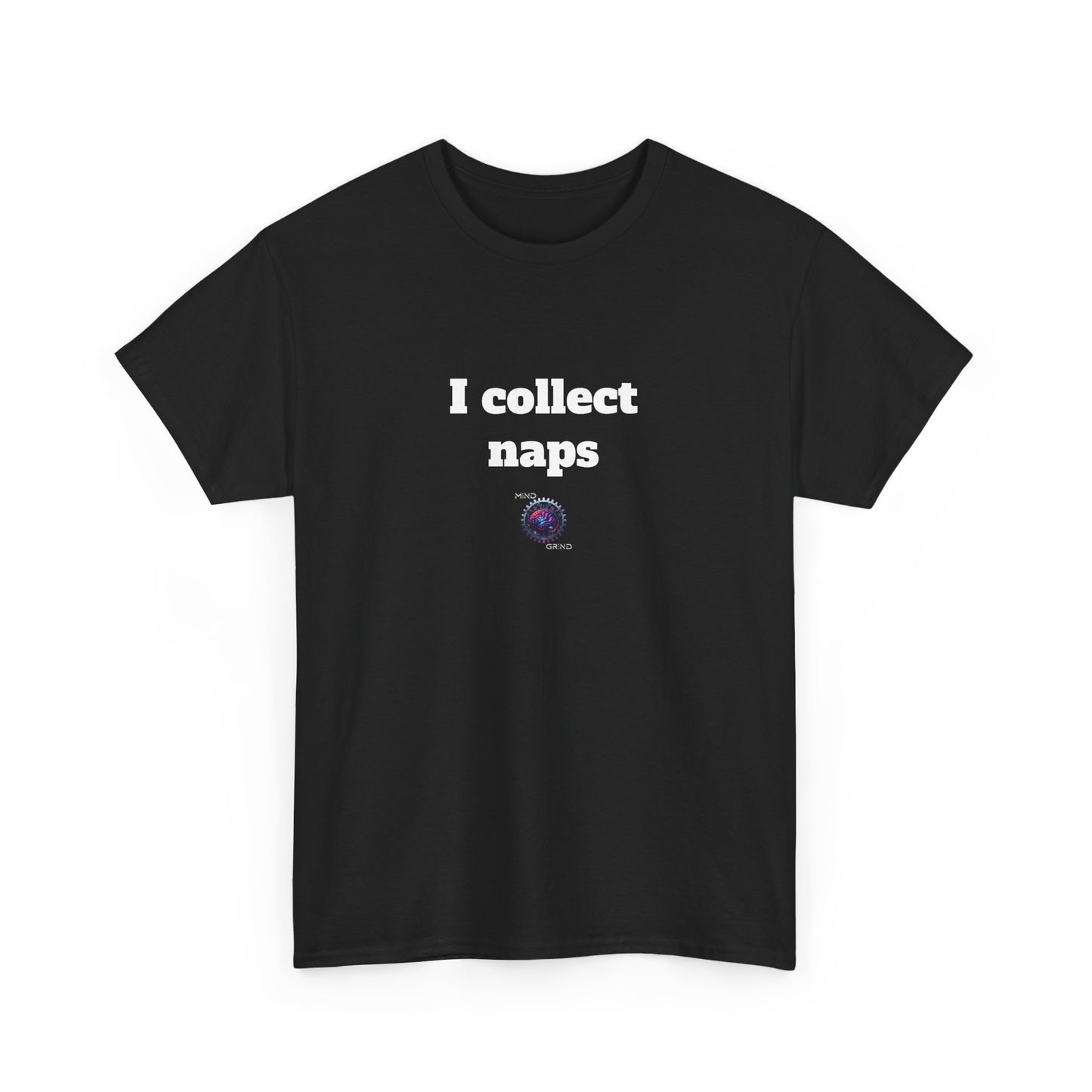 I collect naps - Unisex Heavy Cotton Tee - Small Logo